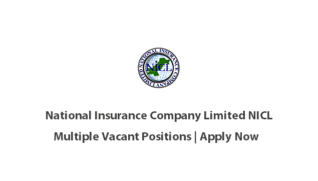 National Insurance Company Limited Jobs NICL 31 Aug 2016
