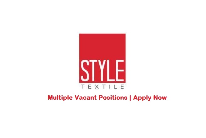 Style Textile Jobs January 2019