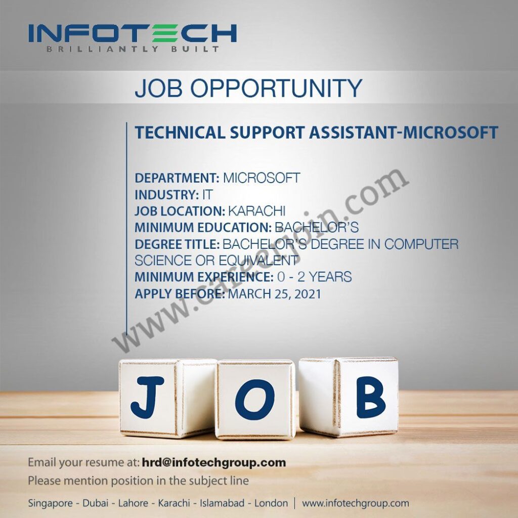 InfoTech Group Jobs 024 February 2021 01 Picture