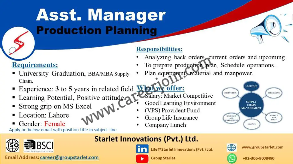 Starlet Innovation Pvt Ltd Jobs 22 February 2021 01 Picture