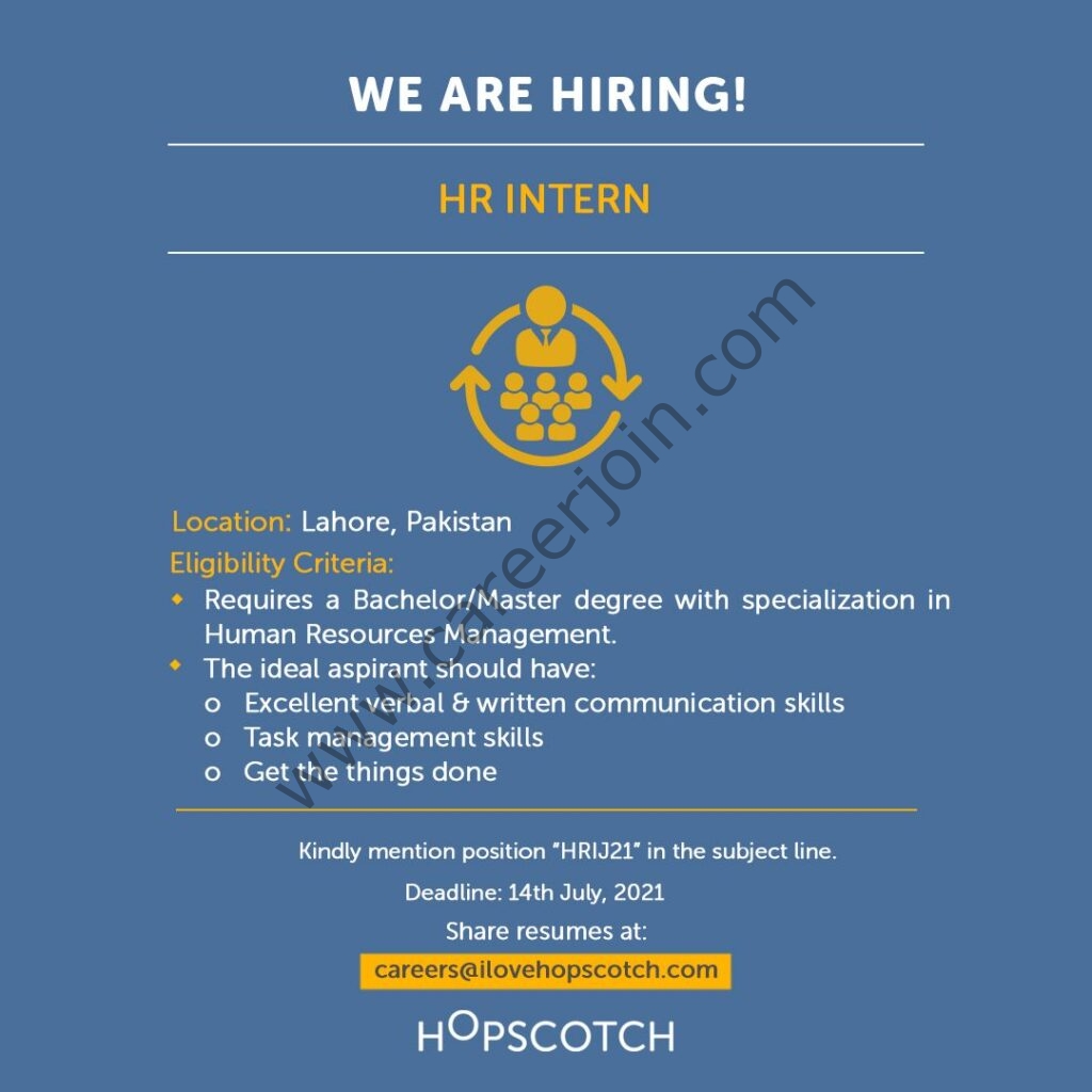 Hopscotch Pakistan Jobs June 2021 02