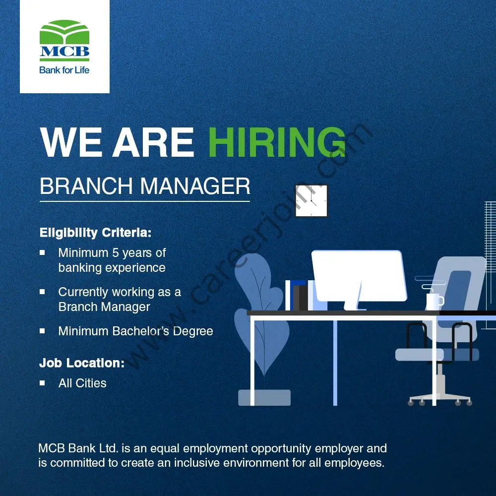 MCB Bank Ltd Jobs June 2021 01