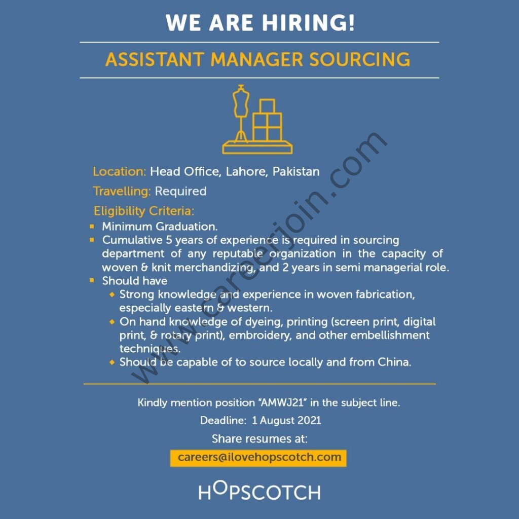 Hopscotch Highpoint Ventures Pvt Ltd Jobs July 2021 03
