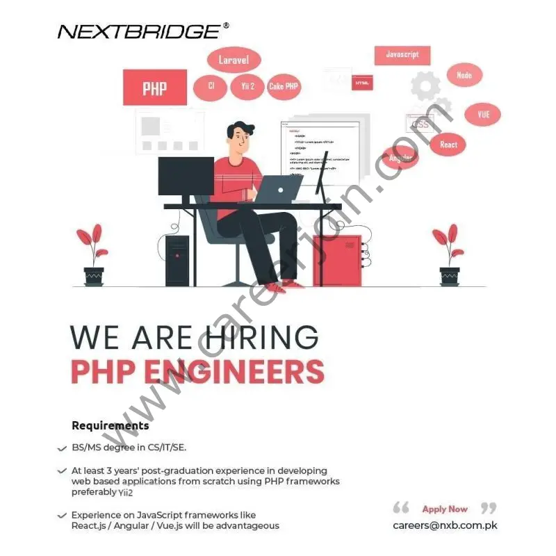 Nextbridge Pvt Ltd Jobs PHP Engineers