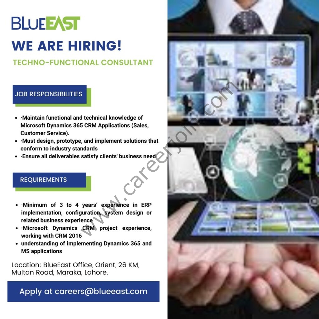 Blue East Jobs 09 August 2021 02