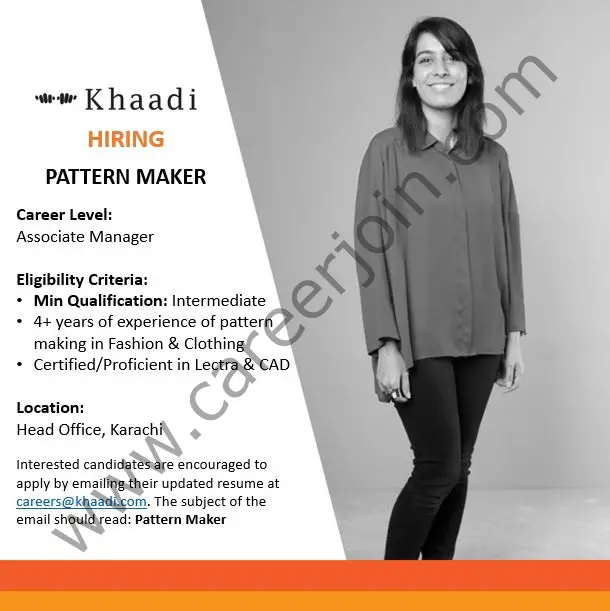 Khaadi SMC Pvt Ltd Jobs August 2021 01