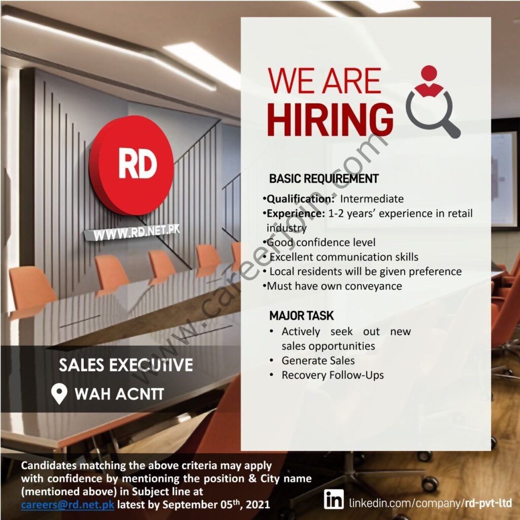 RD Ruba Digital Pvt Ltd Jobs September 2021 01