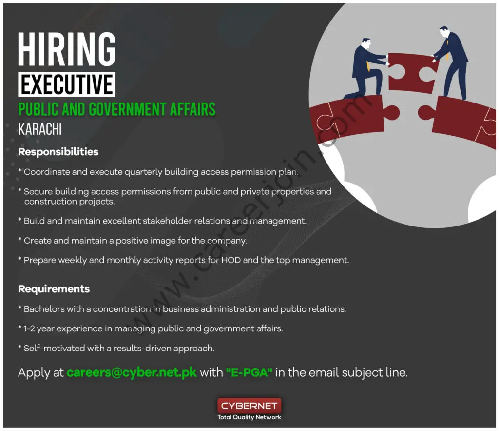 CyberNet Jobs Executive Public & Government Affairs 01