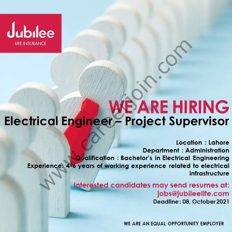Jubilee Life Insurance Company Limited Jobs October 2021 01
