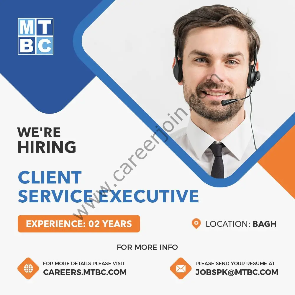 MTBC Jobs Client Service Executive 01