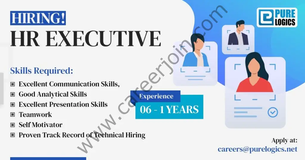 PureLogics Jobs HR Executive 01