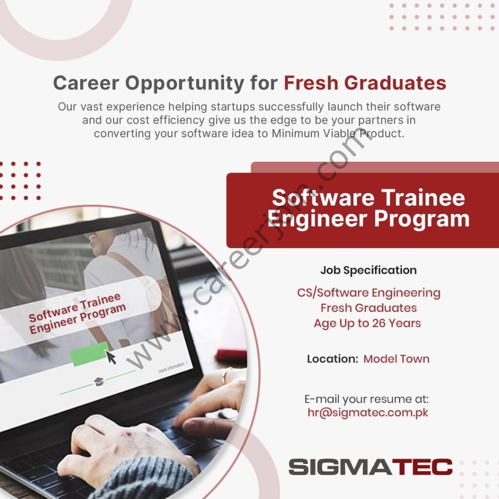 SigmaTech Solutions Software Trainee Engineer Program 2021 01