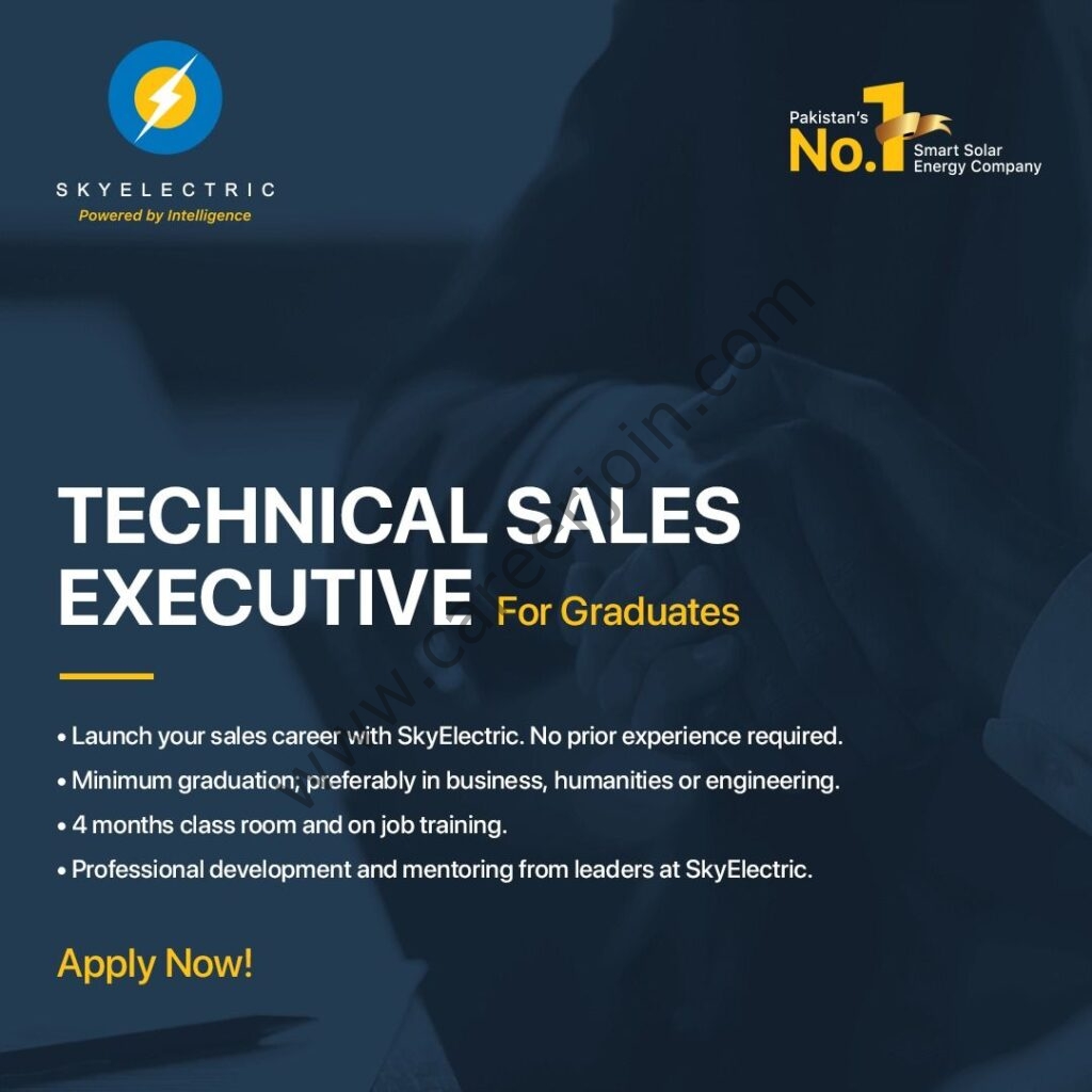 SkyElectric Pvt Ltd Jobs Technical Sales Executive 01