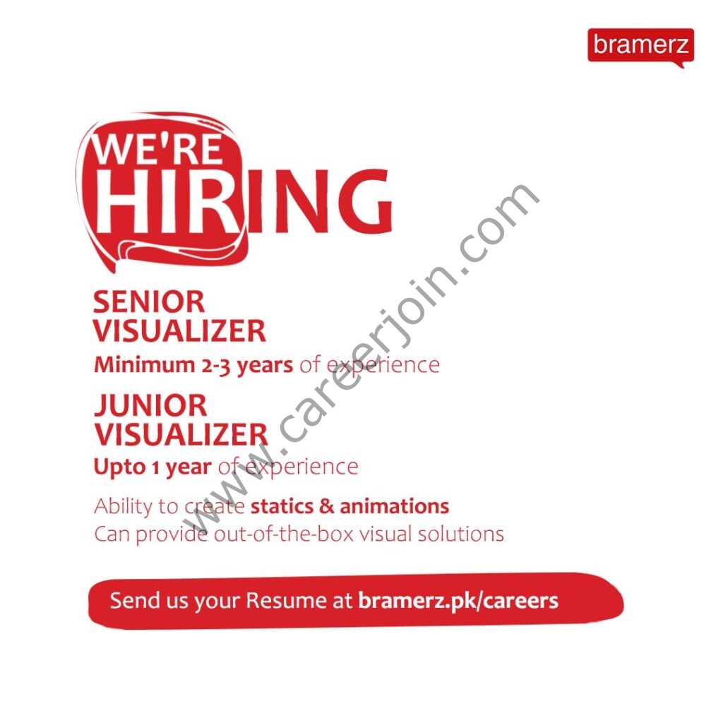 Bramerz Pakistan Jobs 27 October 2021 01