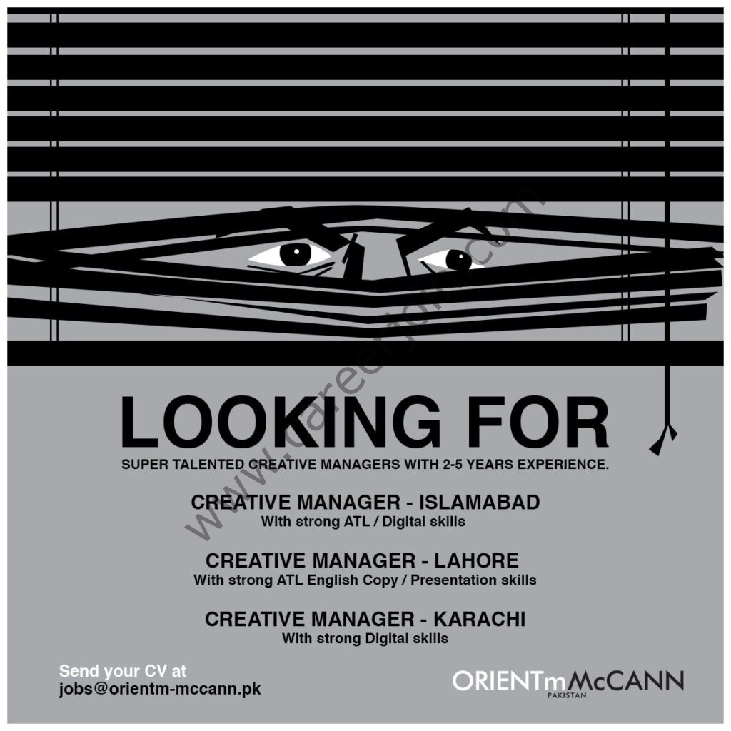 Orientm McCann Jobs October 2021 01