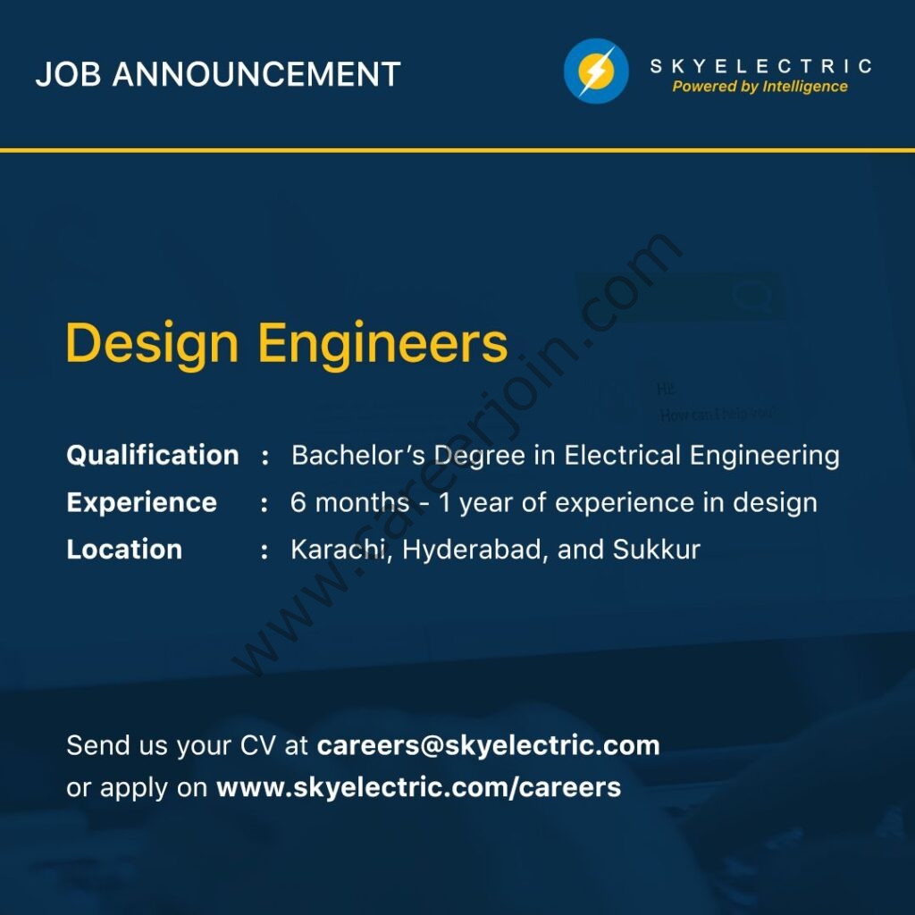 Sky Electric Pvt Ltd Jobs Design Engineers 01