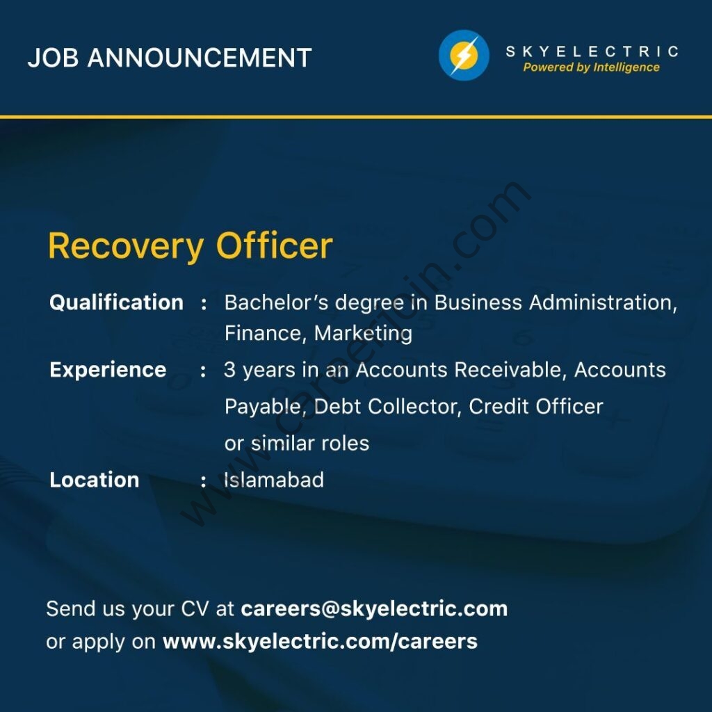 SkyElectric Pvt Ltd Jobs 28 October 2021 01