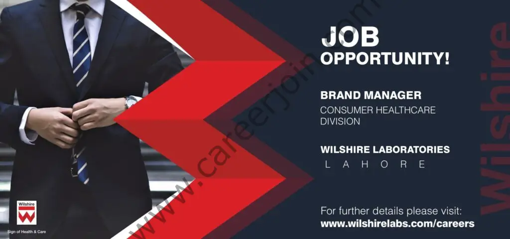 Wilshire Laboratories Jobs Brand Manager 01