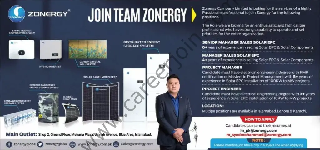 Zonergy Company Limited Jobs October 2021 02