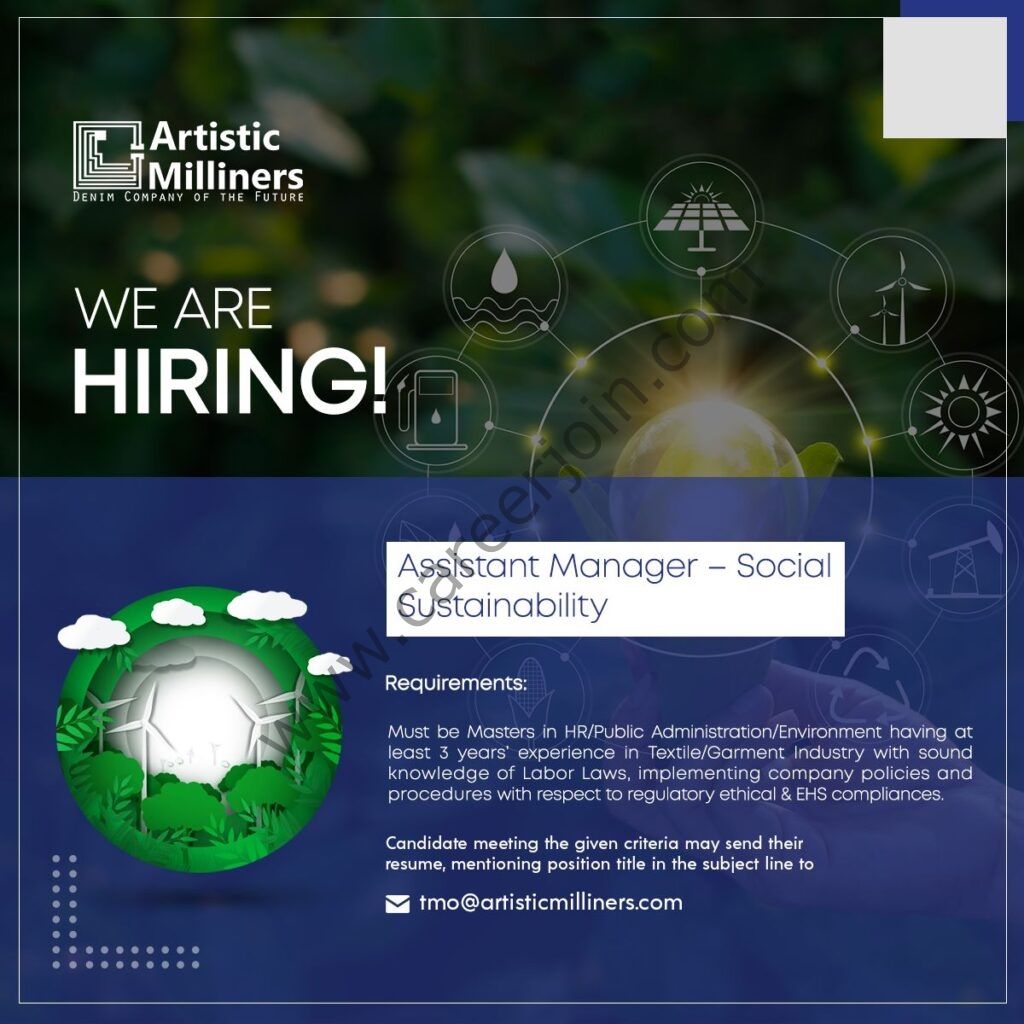 Artistic Milliners Pvt Ltd Jobs November 2021 02