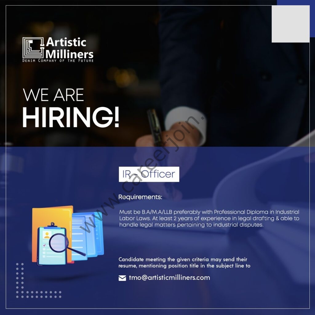 Artistic Milliners Pvt Ltd Jobs November 2021 05