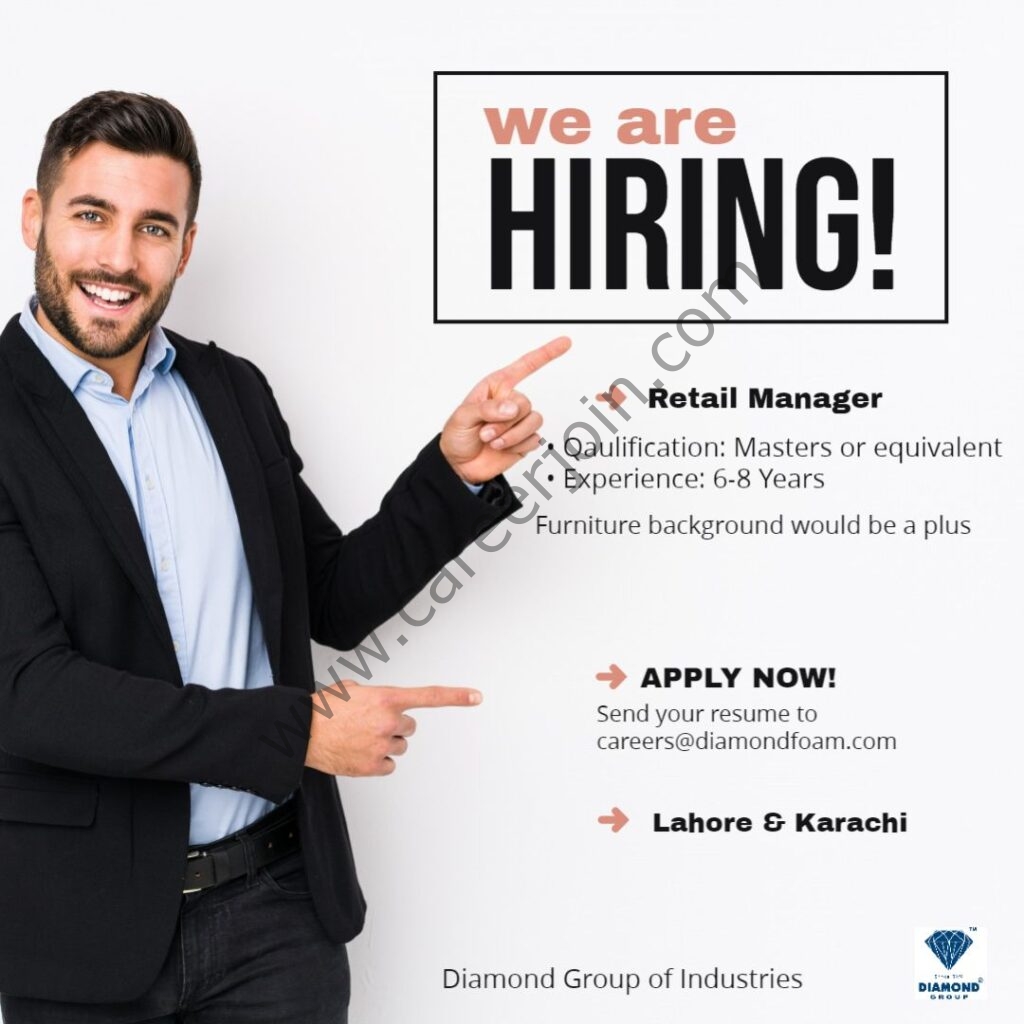 Diamond Group Of Industries Jobs Retail Manager 01