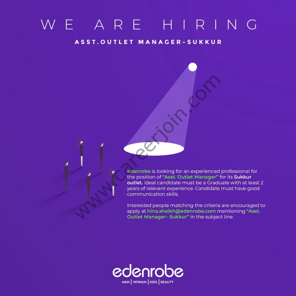 Edenrobe Jobs November 2021 01