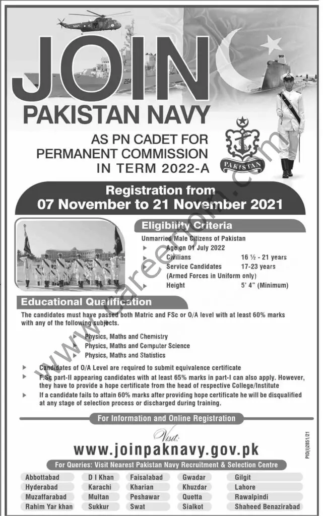 Pakistan Navy Jobs November 2021 01