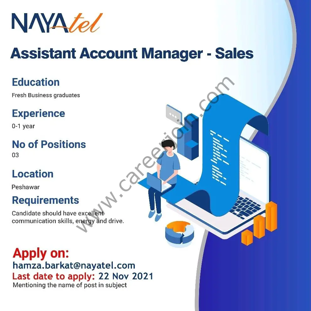 Nayatel Pakistan Jobs Assistant Account Manager Sales 02