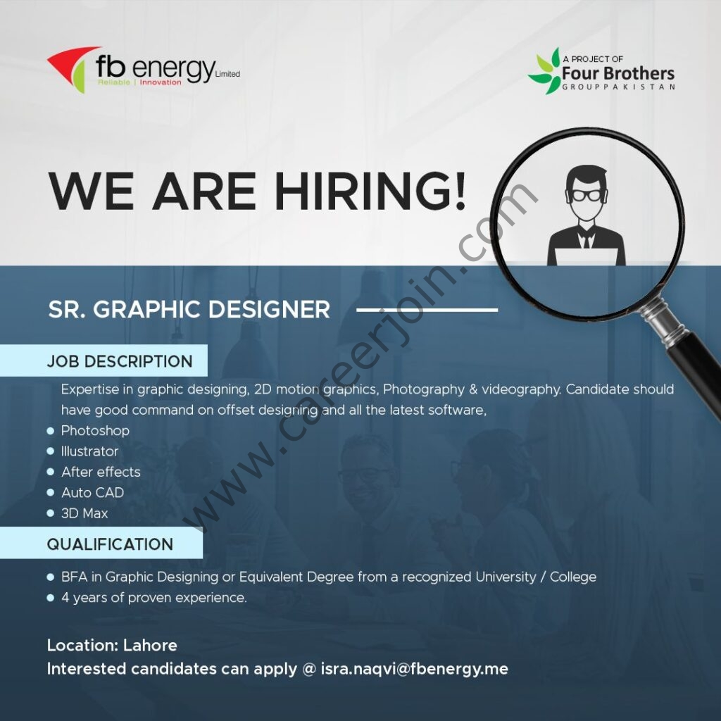 FB Energy Jobs Senior Graphic Designer 01