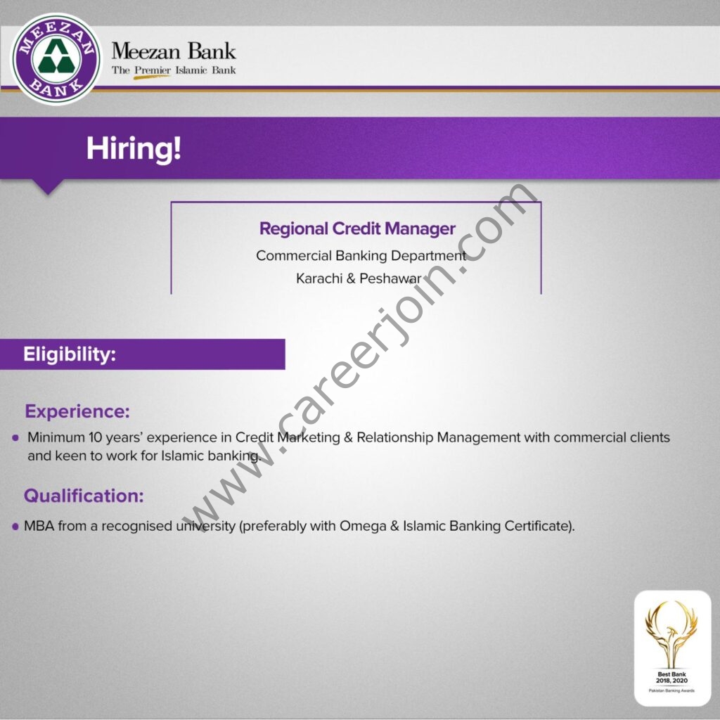 Meezan Bank Limited Jobs December 2021 02