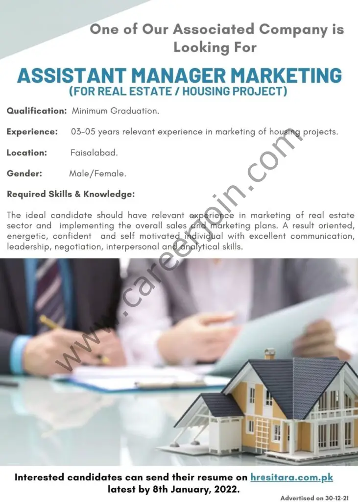 Sitara Chemical Industries Ltd Jobs Assistant Manager Marketing 01