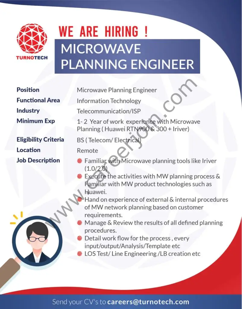 Turnotech Inc Jobs Microwave Planning Engineer 01