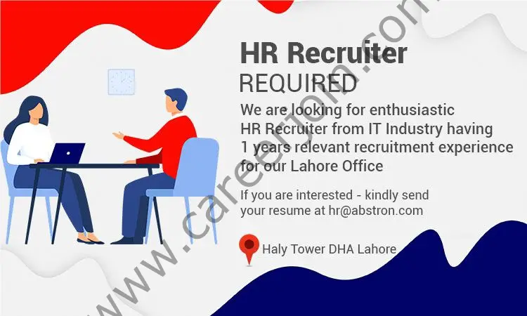 Abstron Pvt Ltd Jobs HR Recruiter 01