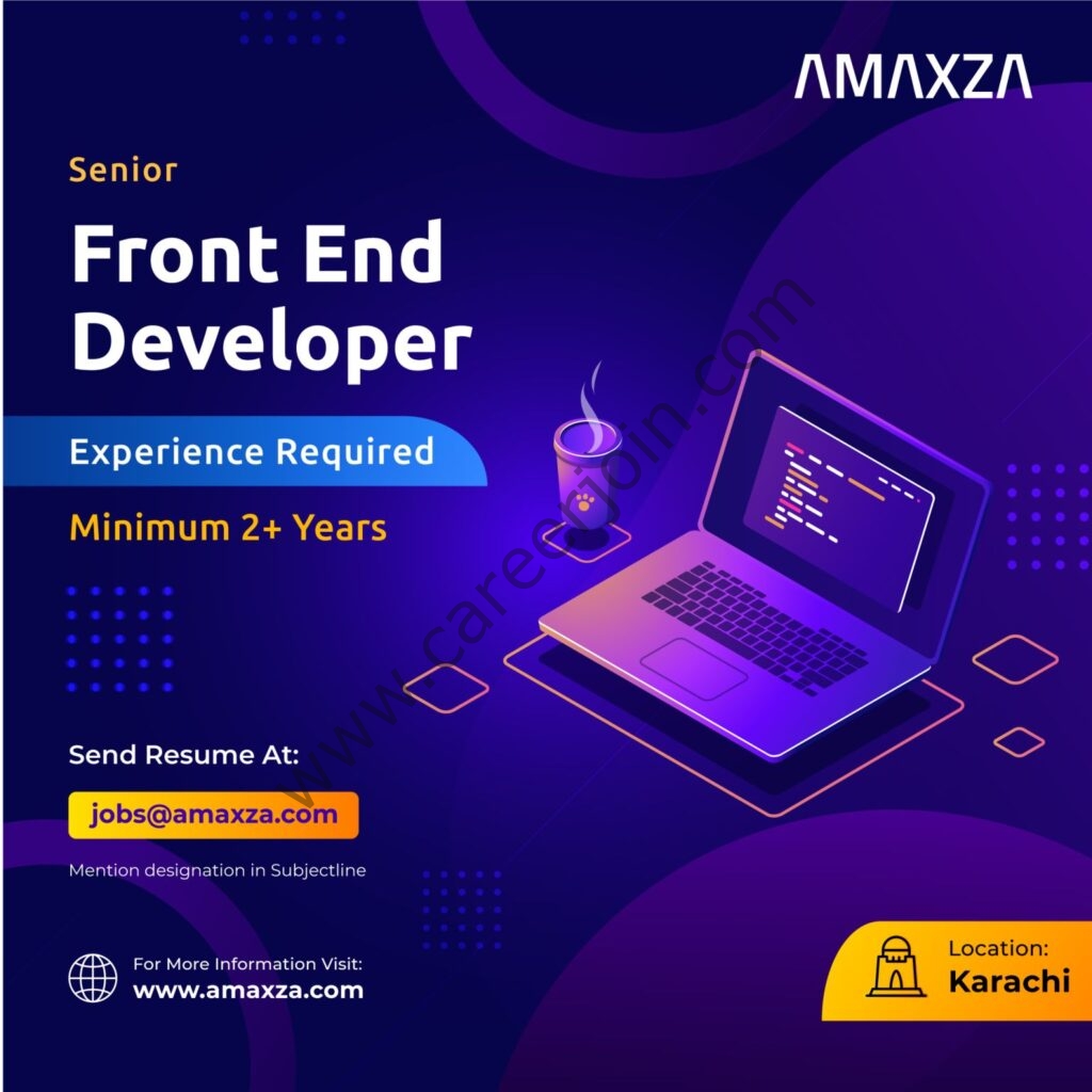 Amaxza Pakistan Jobs February 2022 01