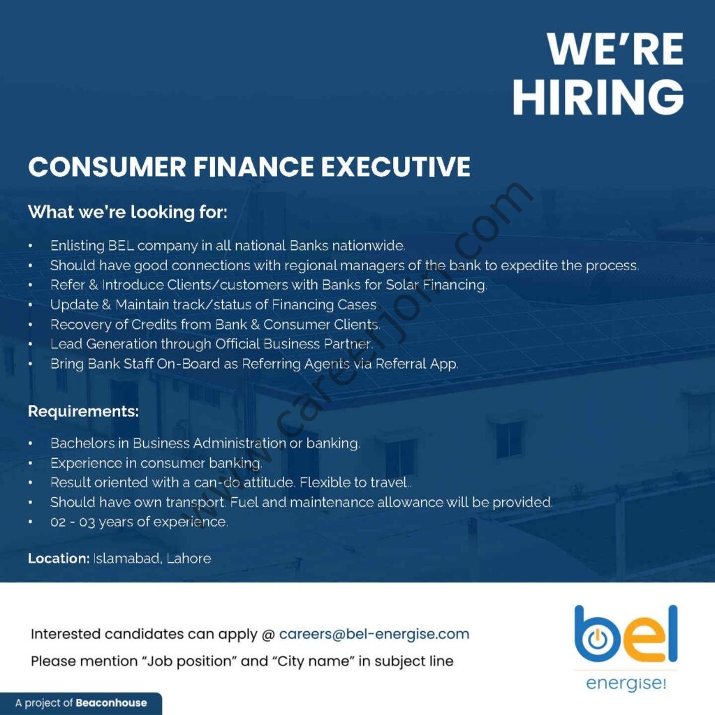Beacon Energy Limited BEL Jobs January 2022 02