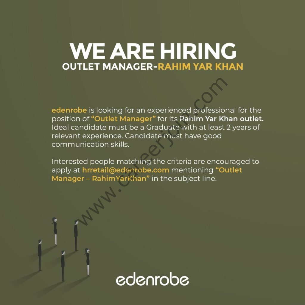 Edenrobe Jobs February 2022 01