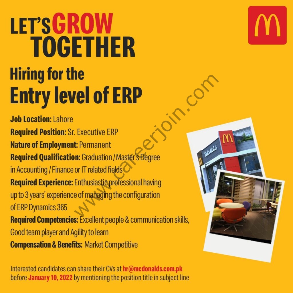 McDonalds Pakistan Jobs January 2022 01