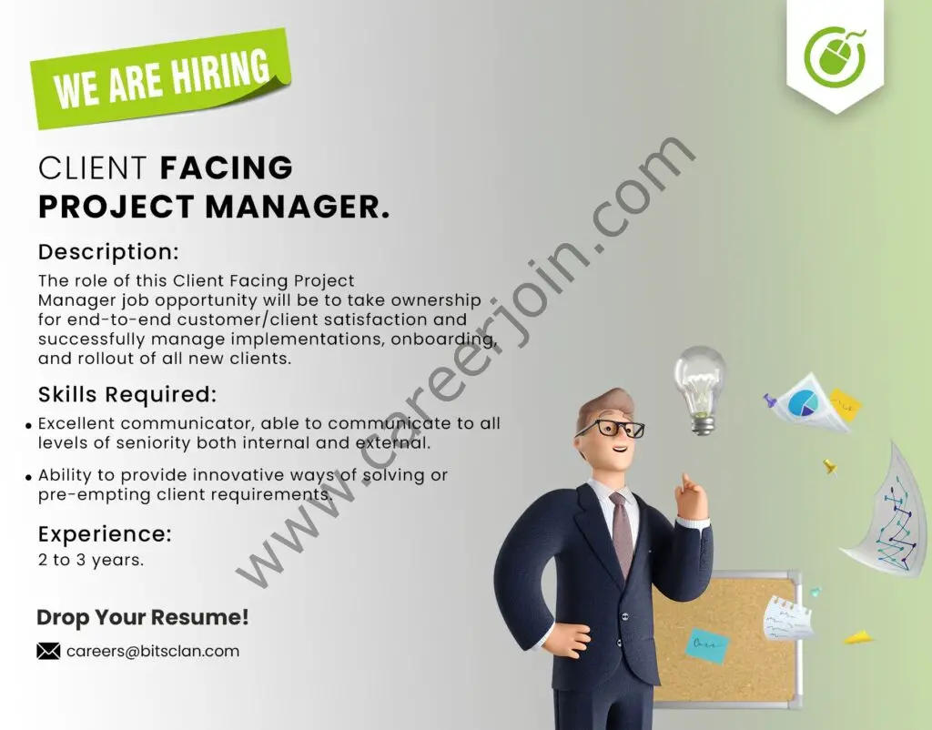Bitsclan IT Solutions Pvt Ltd Jobs Client Facing Project Manager 01