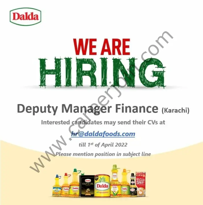 s Limited Jobs Deputy Manager Finance 01