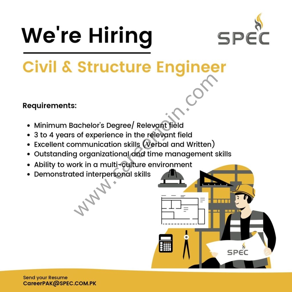 SPEC Pakistan Jobs March 2022 02