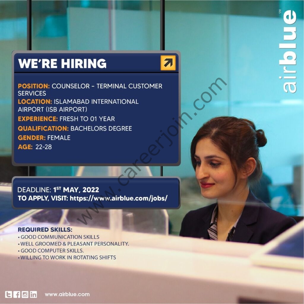 AirBlue Pakistan Jobs April 2022 02