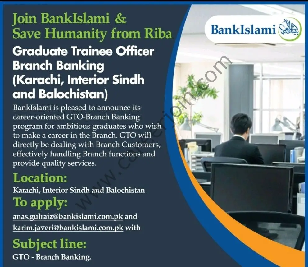 Bank Islami GTO Branch Banking Program 2022 01