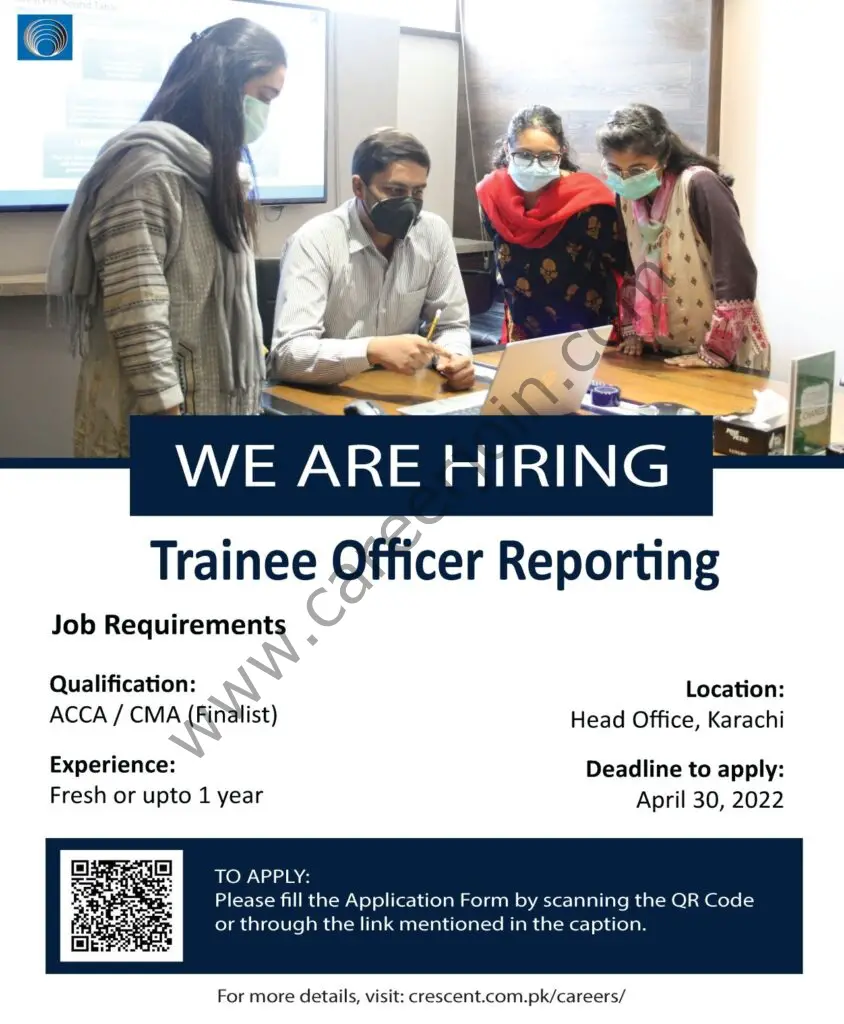 Crecent Steel & Allied Products Pvt Ltd Jobs Trainee Officer Reporting 01