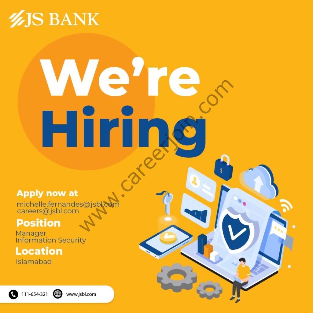 JS Bank Limited Jobs Manager Information Security 01