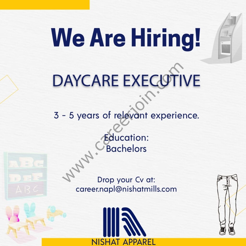 Nishat Mills Limited Jobs DayCare Executive 01