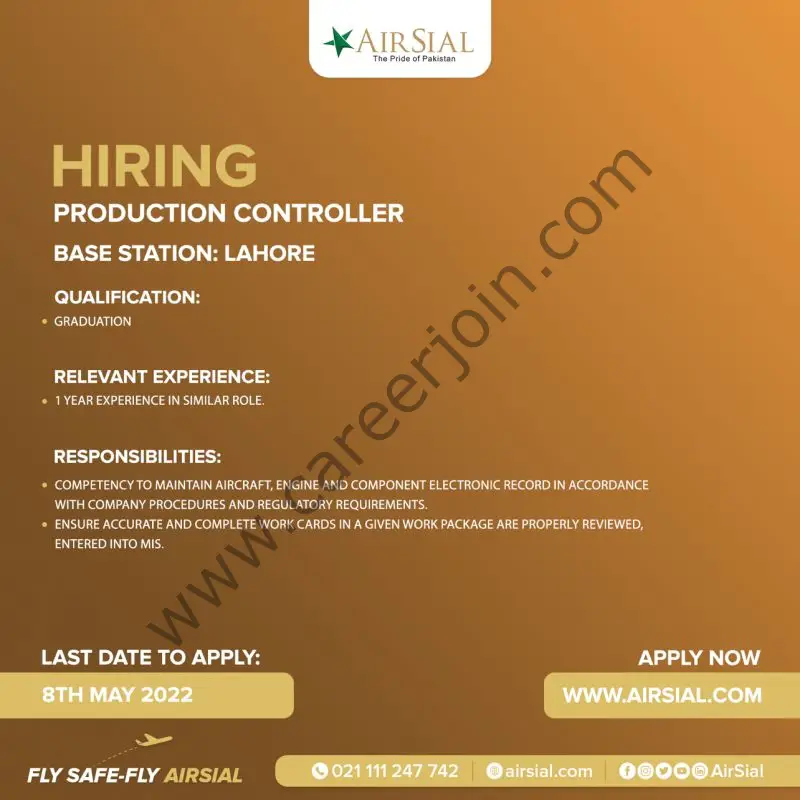AirSial Limited Jobs May 2022 02