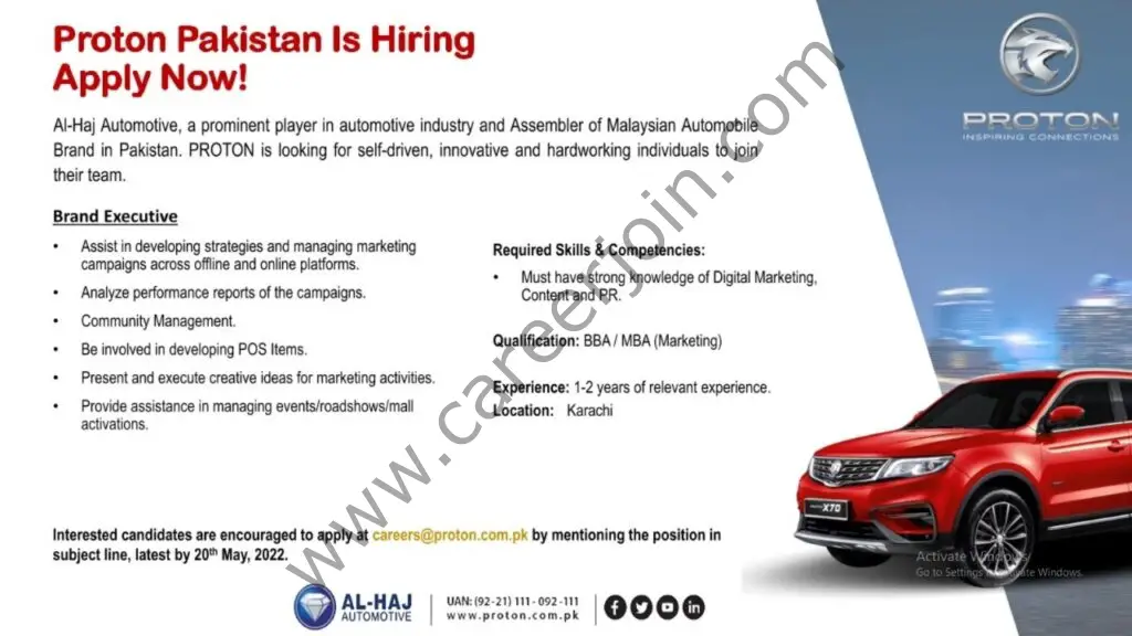 Proton Pakistan Jobs May 2022 02