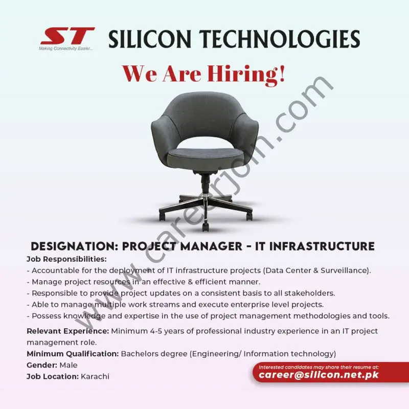 Silicon Technologies Jobs Project Manager 01