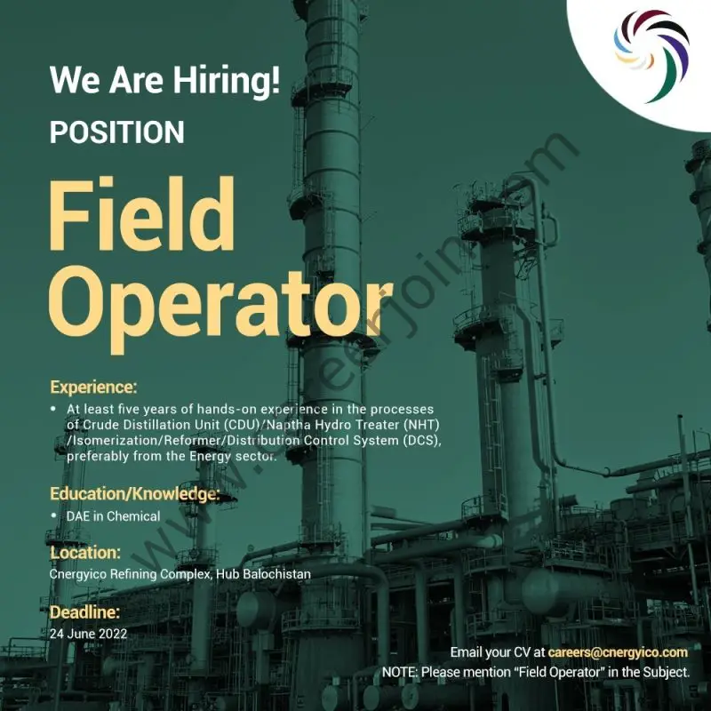Cnergyico Pk Limited Jobs Field Operator 01